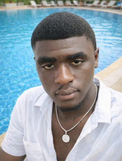 Claude's profile, a single 23-year-old a man in Bakoa