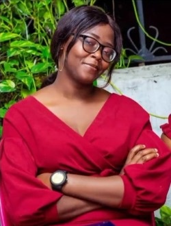 Jacqueline's profile, a single 27-year-old a woman in Kinshasa