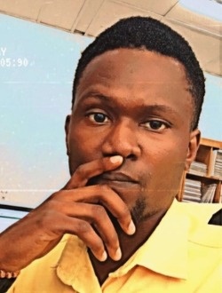 Aubin's profile, a single 27-year-old a man in Douala