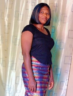 Madeleine's profile, a single 45-year-old a woman in Ouagadougou