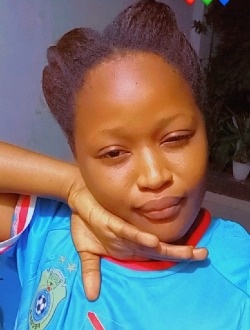 Djefing's profile, a single 22-year-old a woman in Kinshasa