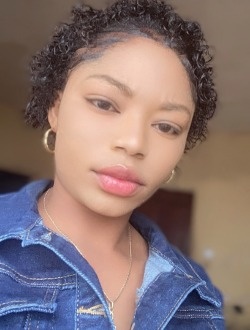 Vanessa's profile, a single 26-year-old a woman in Kinshasa