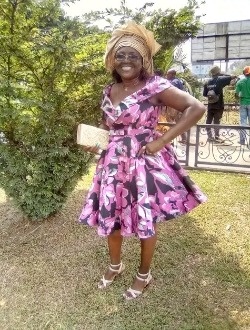 Augustine's profile, a single 55-year-old a woman in Douala
