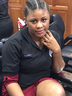 Calixte Vanessa's profile, a single 23-year-old a woman in Émana