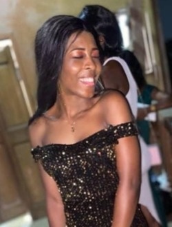 Ange's profile, a single 24-year-old a woman in Douala