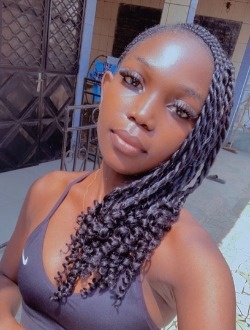 Ange's profile, a single 24-year-old a woman in Douala