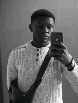 Merdi's profile, a single 20-year-old a man in Kinshasa