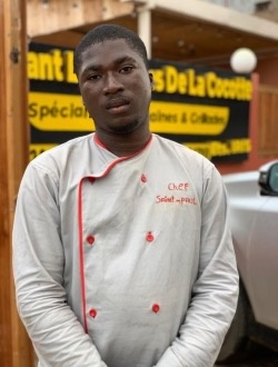 Ouedraogo's profile, a single 24-year-old a man in Ouaga 2000