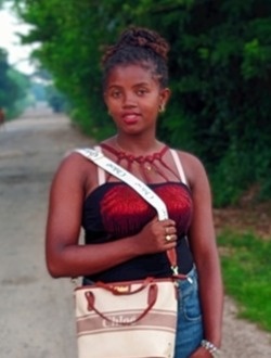 Christiana Stezellah's profile, a single 23-year-old a woman in Aharana