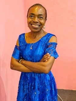 Maria's profile, a single 50-year-old a woman in Douala
