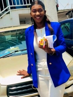 Lidya's profile, a single 28-year-old a woman in Kinshasa Nongo