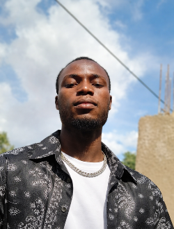 Lodrick's profile, a single 21-year-old a man in Lubumbashi