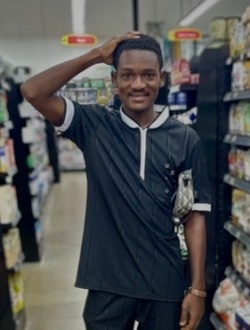 Gaf's profile, a single 21-year-old a man in Lomé