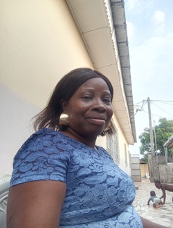 Chantal's profile, a single 50-year-old a woman in Abidjan