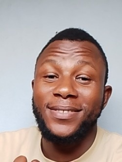 Ibrahim's profile, a single 26-year-old a man in Conakry