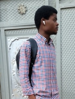 Theophile's profile, a single 29-year-old a man in Lubumbashi