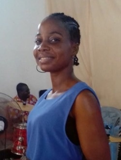 Adeline's profile, a single 34-year-old a woman in Abakro
