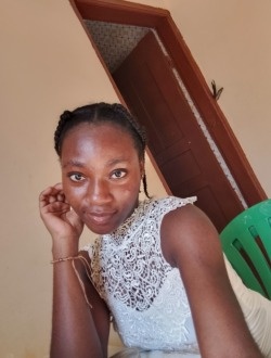 Grâce's profile, a single 20-year-old a woman in Yamoussoukro
