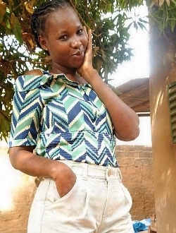 Rahima's profile, a single 26-year-old a woman in Ouagadougou