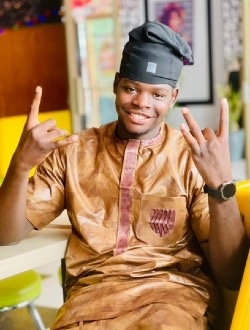 Sylla's profile, a single 20-year-old a man in Brazzaville