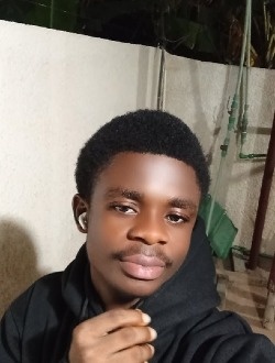 Emmanuel's profile, a single 21-year-old a man in Accra