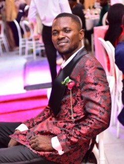 Shadrack's profile, a single 39-year-old a man in Kinshasa