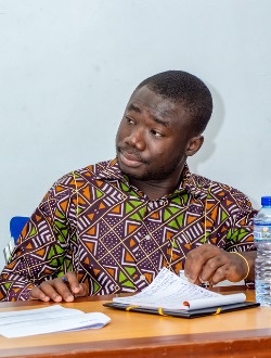 Firmin's profile, a single 24-year-old a man in Lomé