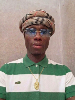 Landry's profile, a single 27-year-old a man in Abidjan