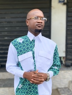Mr Ossomo's profile, a single 28-year-old a man in Deido