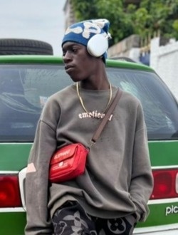 Gédéon's profile, a single 22-year-old a man in Brazzaville