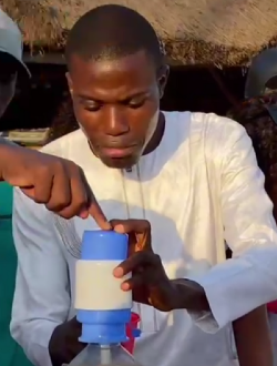 Thérance's profile, a single 32-year-old a man in Cotonou