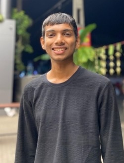 Sithum's profile, a single 18-year-old a man in Matale