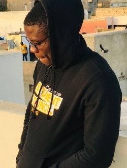 Goat's profile, a single 34-year-old a man in Dakar-Marine