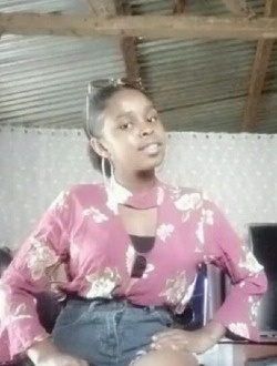 Dalda's profile, a single 24-year-old a woman in Antananarivo