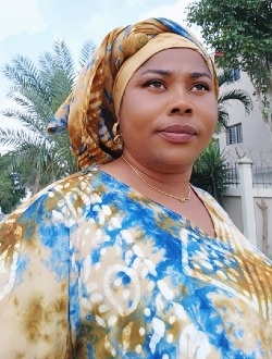 Justine Ella's profile, a single 40-year-old a woman in Abidjan