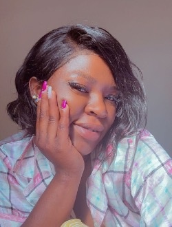 Irene's profile, a single 26-year-old a woman in Lubumbashi