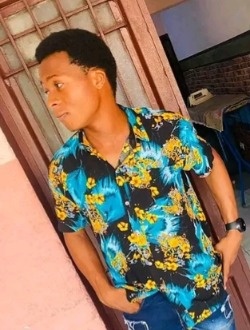 Adonai's profile, a single 25-year-old a man in Kinshasa