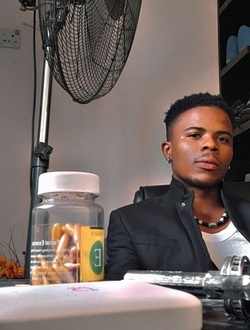 Khalifa's profile, a single 27-year-old a man in Accra Central