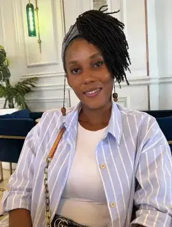 Fanny's profile, a single 35-year-old a woman in Kinshasa