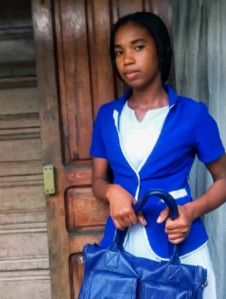 Corina Gasy's profile, a single 25-year-old a woman in Antalaha