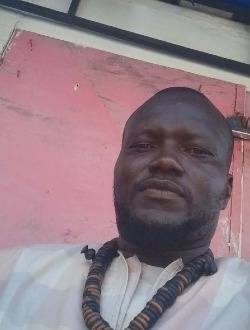Bamba's profile, a single 33-year-old a man in Dakar