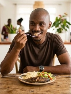 Gi's profile, a single 35-year-old a man in Abidjan