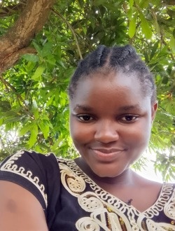 Georgette's profile, a single 22-year-old a woman in Brazzaville