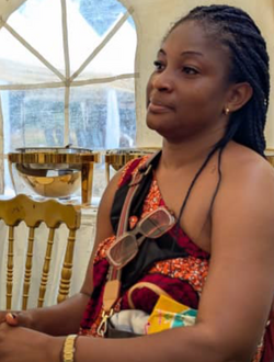 Mireille's profile, a single 38-year-old a woman in Yaoundé
