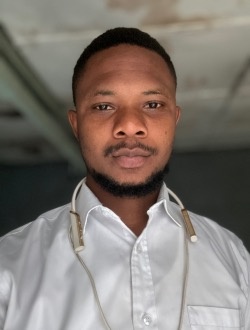 Mike's profile, a single 30-year-old a man in Kinshasa