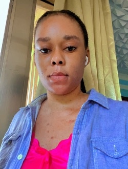 Alicia's profile, a single 28-year-old a woman in Kinshasa