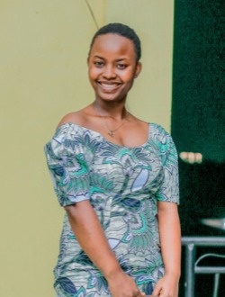 Esther's profile, a single 25-year-old a woman in Bujumbura