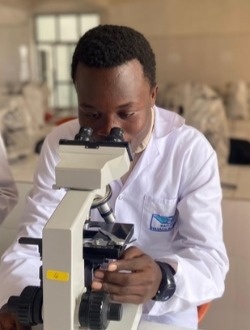 Michael's profile, a single 22-year-old a man in Goma
