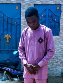Saïd's profile, a single 24-year-old a man in Lomé