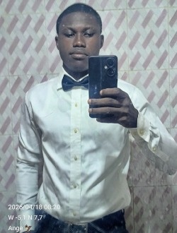 Ange's profile, a single 24-year-old a man in Bouaké